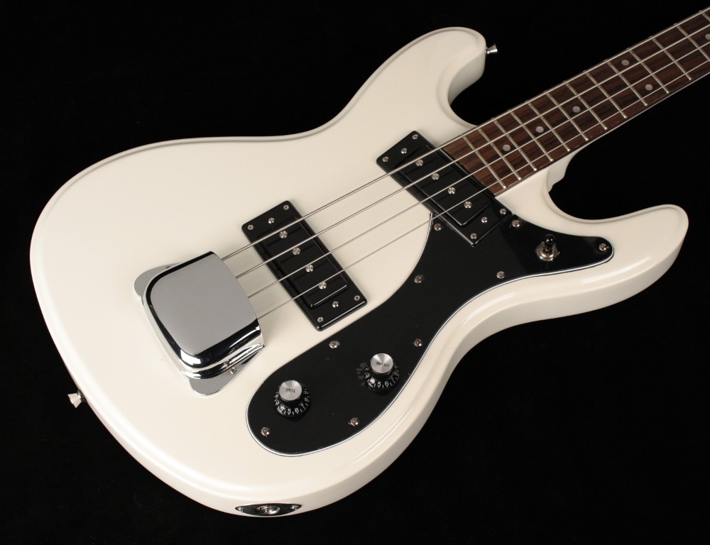 Eastwood Hi-Flyer Bass - White