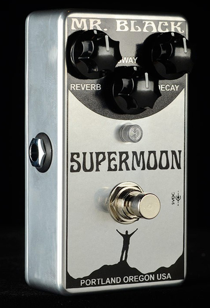 Mr. Black Supermoon Modulated Reverb- Chrome
