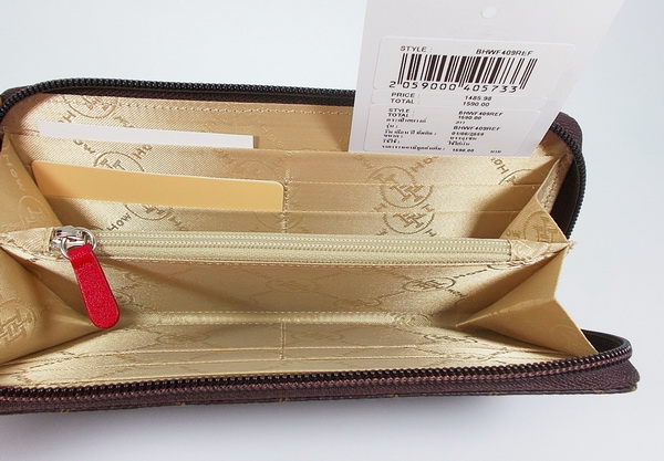 กระเป๋าสตางค์ HOW น้ำตาล ใหม่ แท้