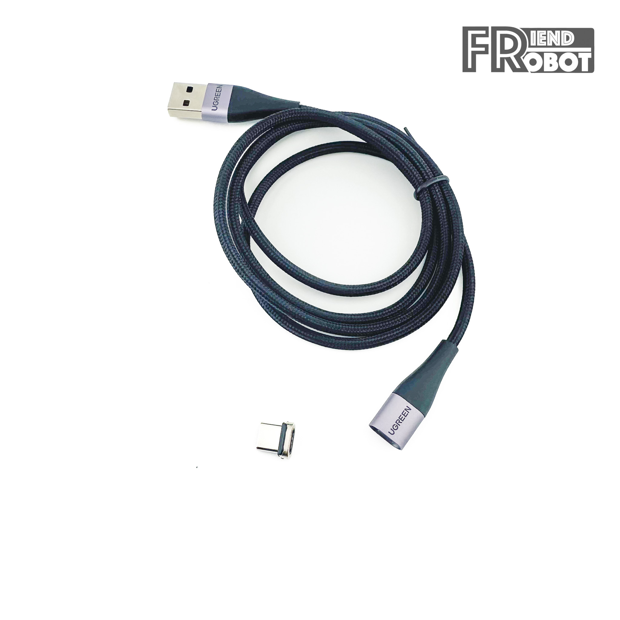 สายอัปโหลดโปรแกรม Ugreen Usb Type C หัวแม่เหล็ก