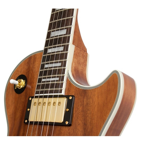 Epiphone Limited Edition Les Paul Custom Pro Koa Electric Guitar