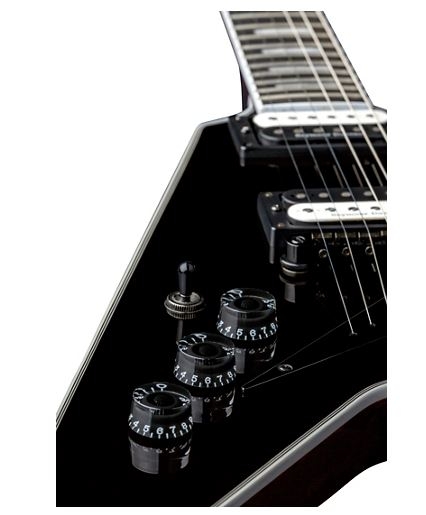 Dean V Select Left Handed Electric Guitar Classic Black