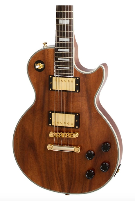Epiphone Limited Edition Les Paul Custom Pro Koa Electric Guitar