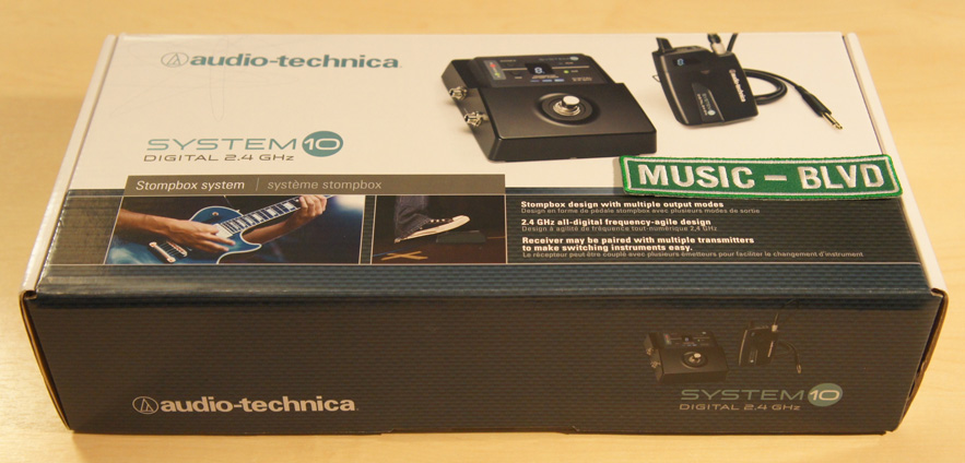 Audio-Technica System 10 Digital Guitar Stompbox Wireless Controller