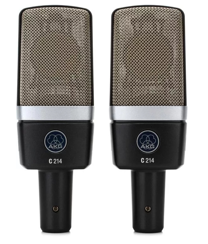 AKG C 214 Matched Stereo Pair