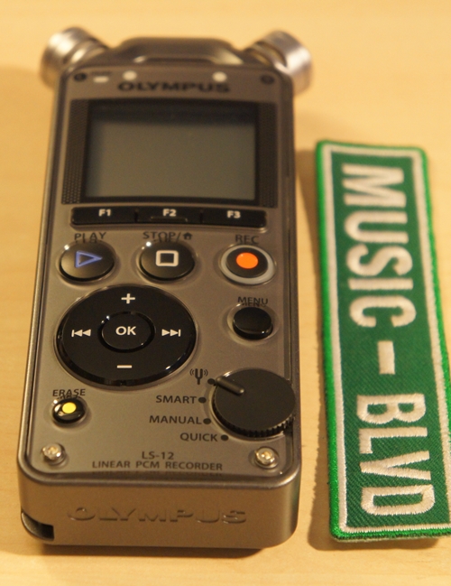 Olympus LS-12 Linear PCM Recorder Gunmetal Grey