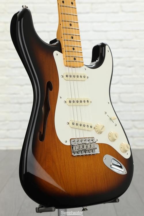 Fender Eric Johnson Thinline Stratocaster - 2-color Sunburst