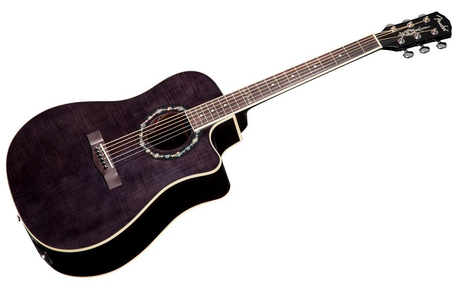 Fender T-Bucket 300 CE Cutaway Acoustic-Electric Dreadnought Guitar