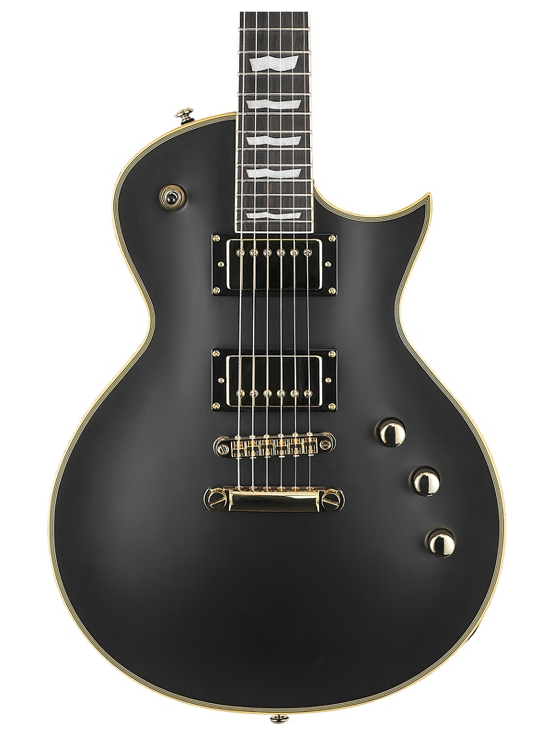 ESP LTD EC-1000 Duncan Electric Guitar Black Satin