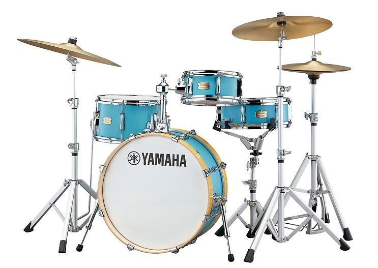 Yamaha Stage Custom Hip 4-Piece Shell Pack Matte Surf Green