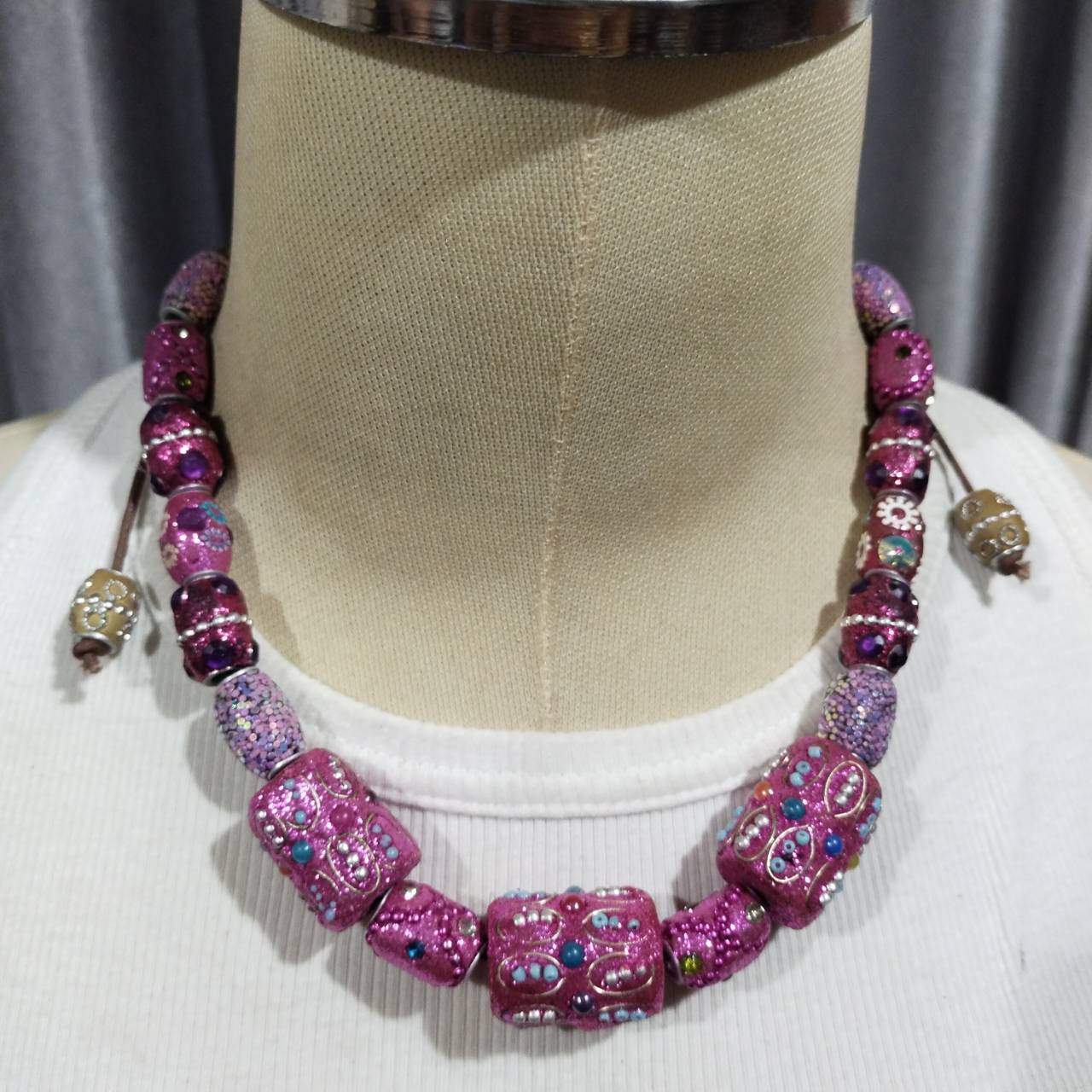 สร้อยคอแฟชั่น เนื้องาน เซรามิก