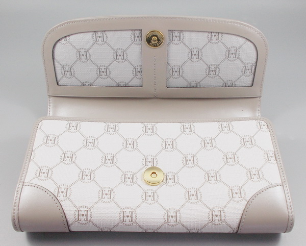 กระเป๋าสตางค์ ELLE เทา-เบจ ใหม่ แท้