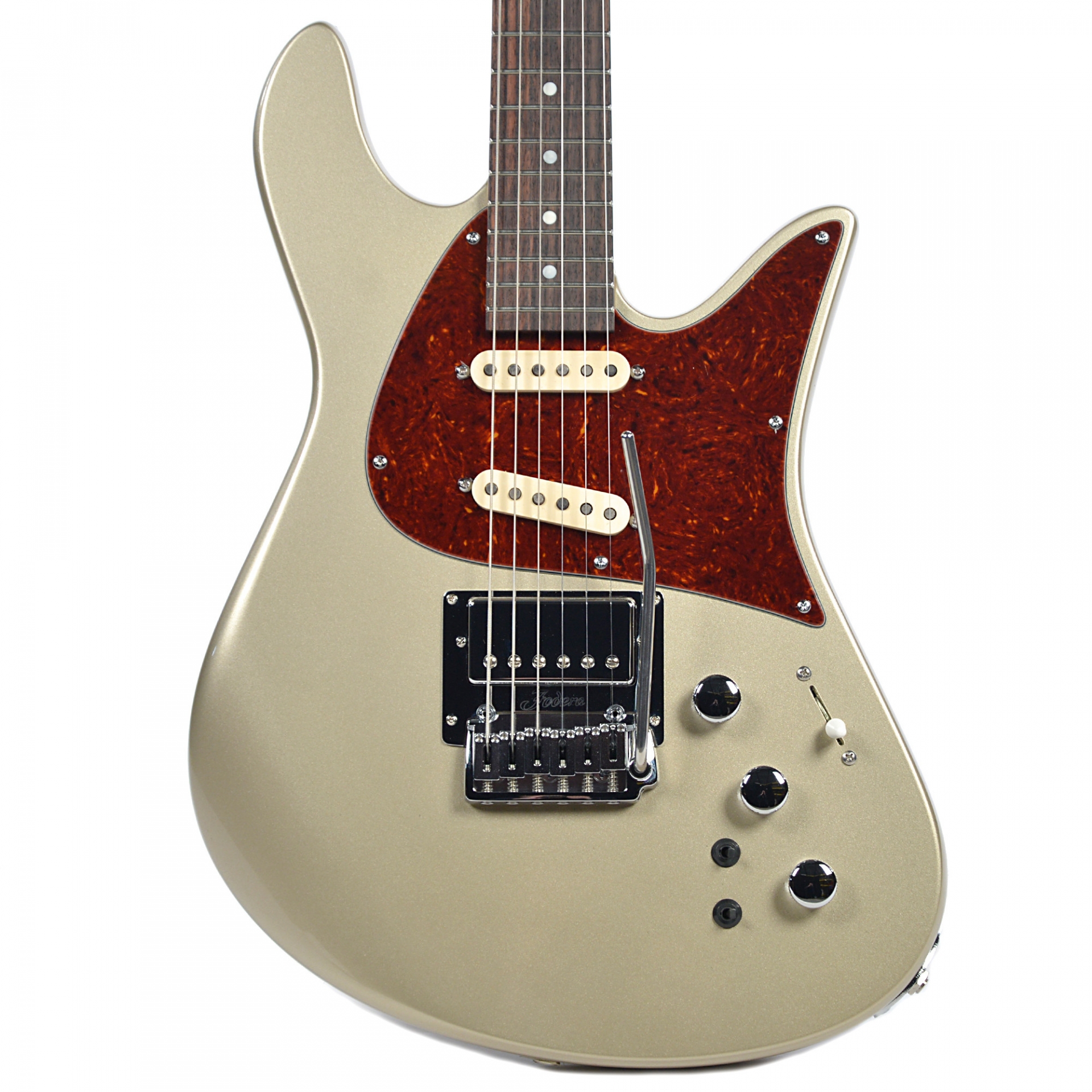 Fodera Emperor Standard Shoreline Gold w/Tortoiseshell Pickguard and Seymour Duncan SSH Pickups