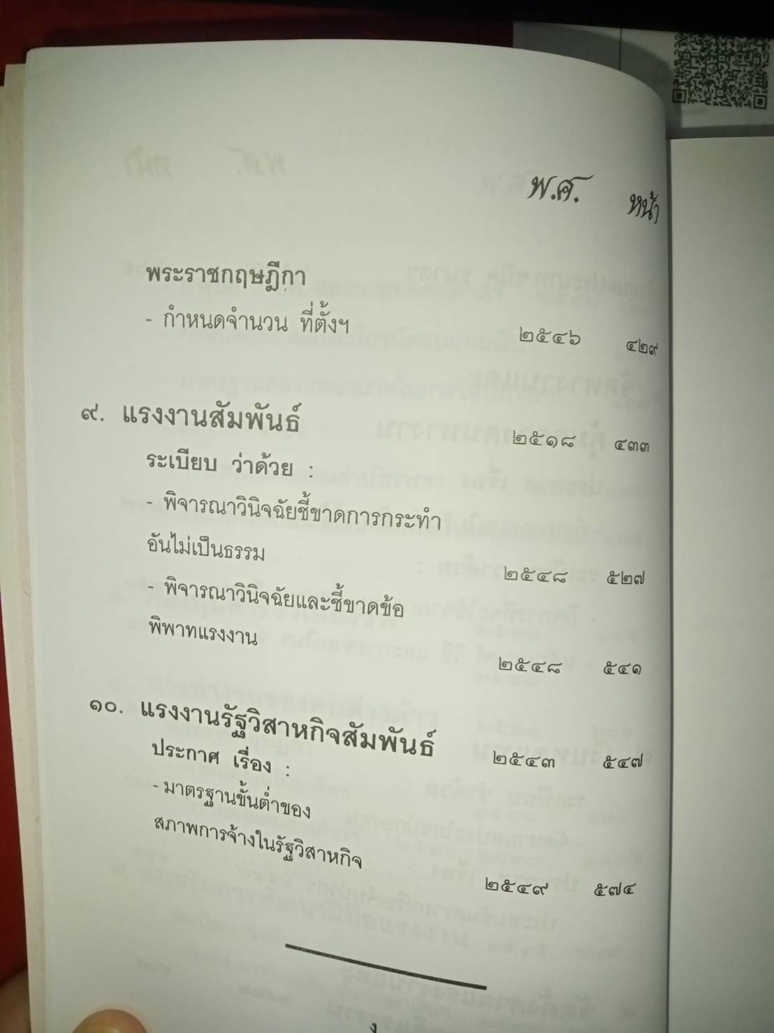 10 หลักกฎหมายแรงงาน