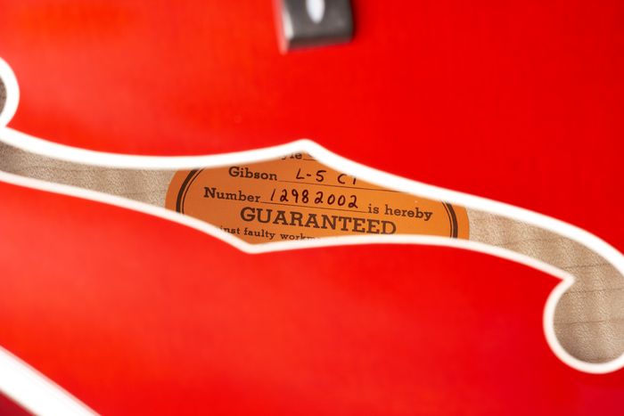Gibson Custom L-5 CT Hollowbody Electric Guitar Faded Cherry