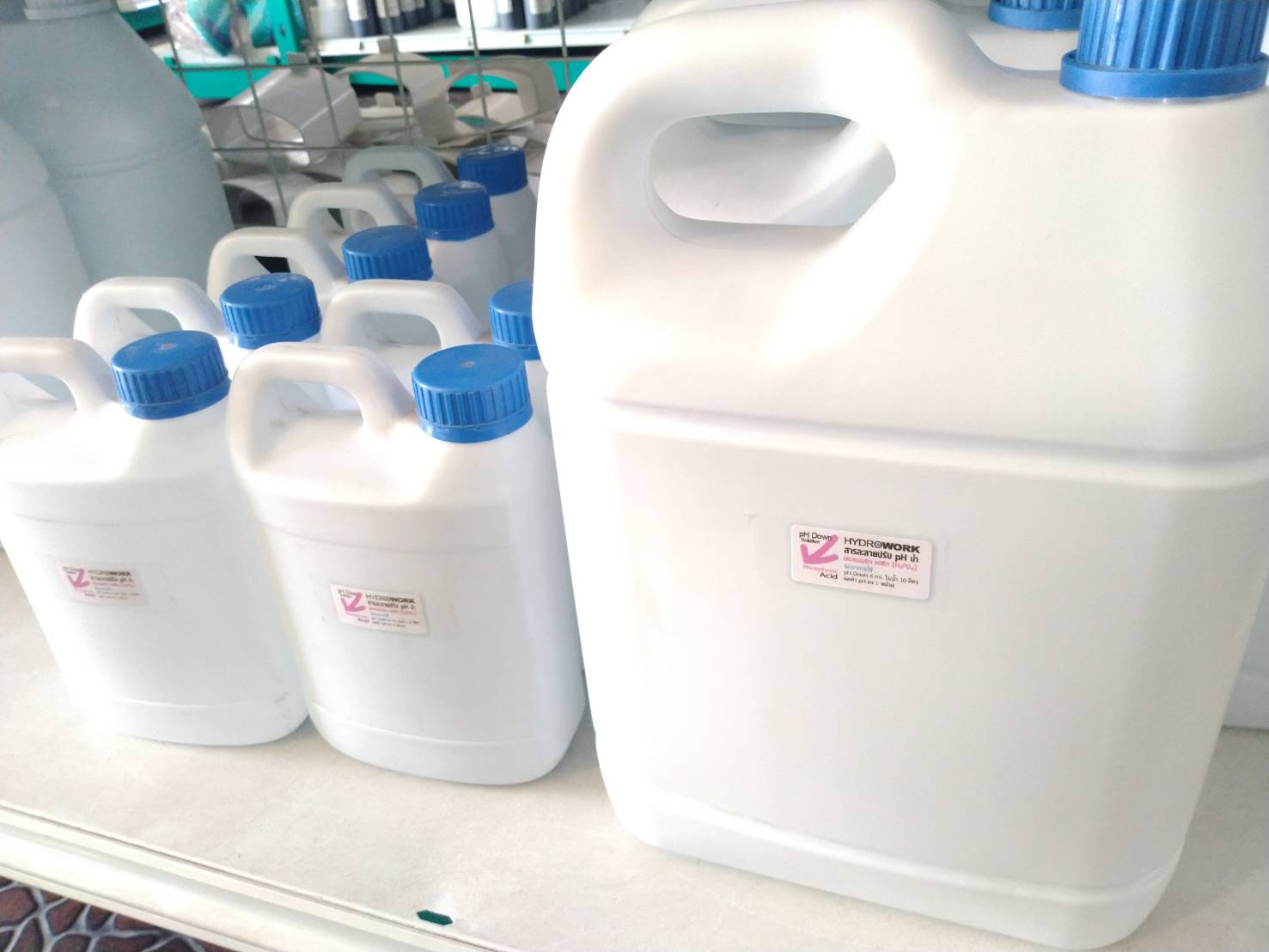 กรดฟอสฟอริกเจือจาง PH down 1 ลิตร