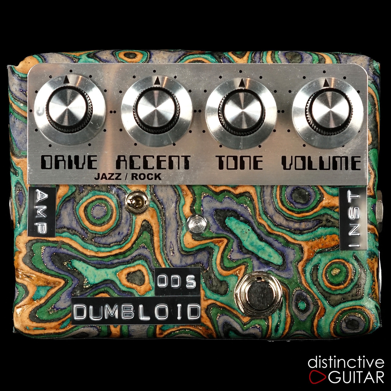 Shins Music Dumbloid ODS Overdrive Special Sukimo Leather Blue Marble #1222