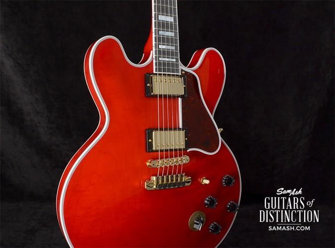 Gibson 2016 B.B. King Lucille Limited Cherry Semi-Hollow Body Electric Guitar