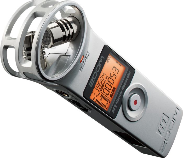 Zoom H1 Handy Recorder - Limited Edition Silver
