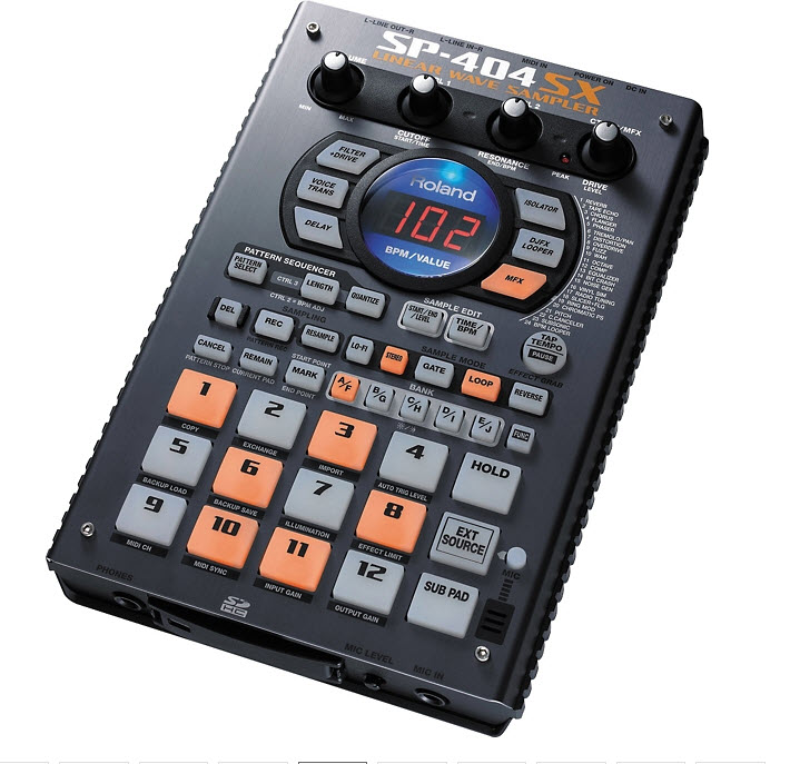Roland SP-404SX Portable Sampler with Effects