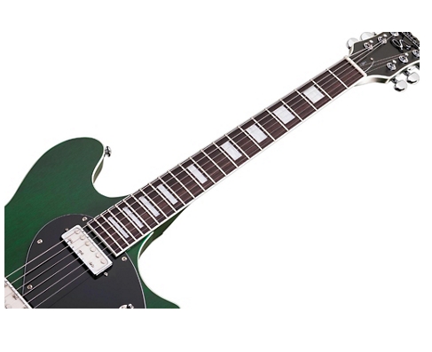 Schecter Guitar Research TSH-1B Semi-Hollow Body Electric Guitar