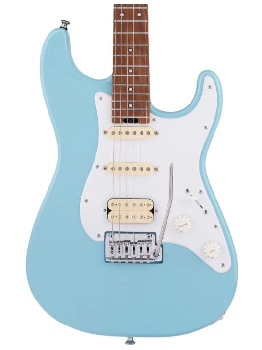 Jackson MJ Series Signature Misha Mansoor So-Cal 2PT Electric Guitar - Daphne Blue