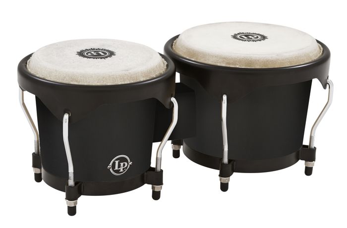 LP City Bongos Carved Mango/Mahogany Wood