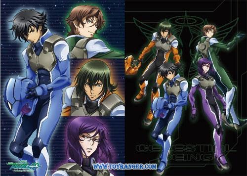 แฟ้ม Gundam OO - Awakening of The Trailblazer - Celestial Being(แท้)