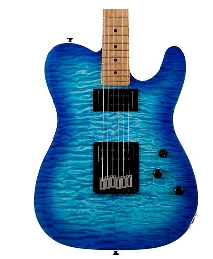 Schecter Guitar Research PT Pro Transparent Blue Burst