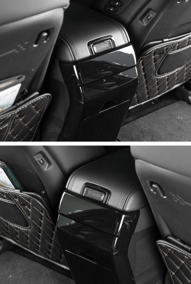 ฝาครอบสวิตช์คอนโซลแต่ง Hyundai SANTA FE Hybrid ฮุนได ซานตา เฟ่