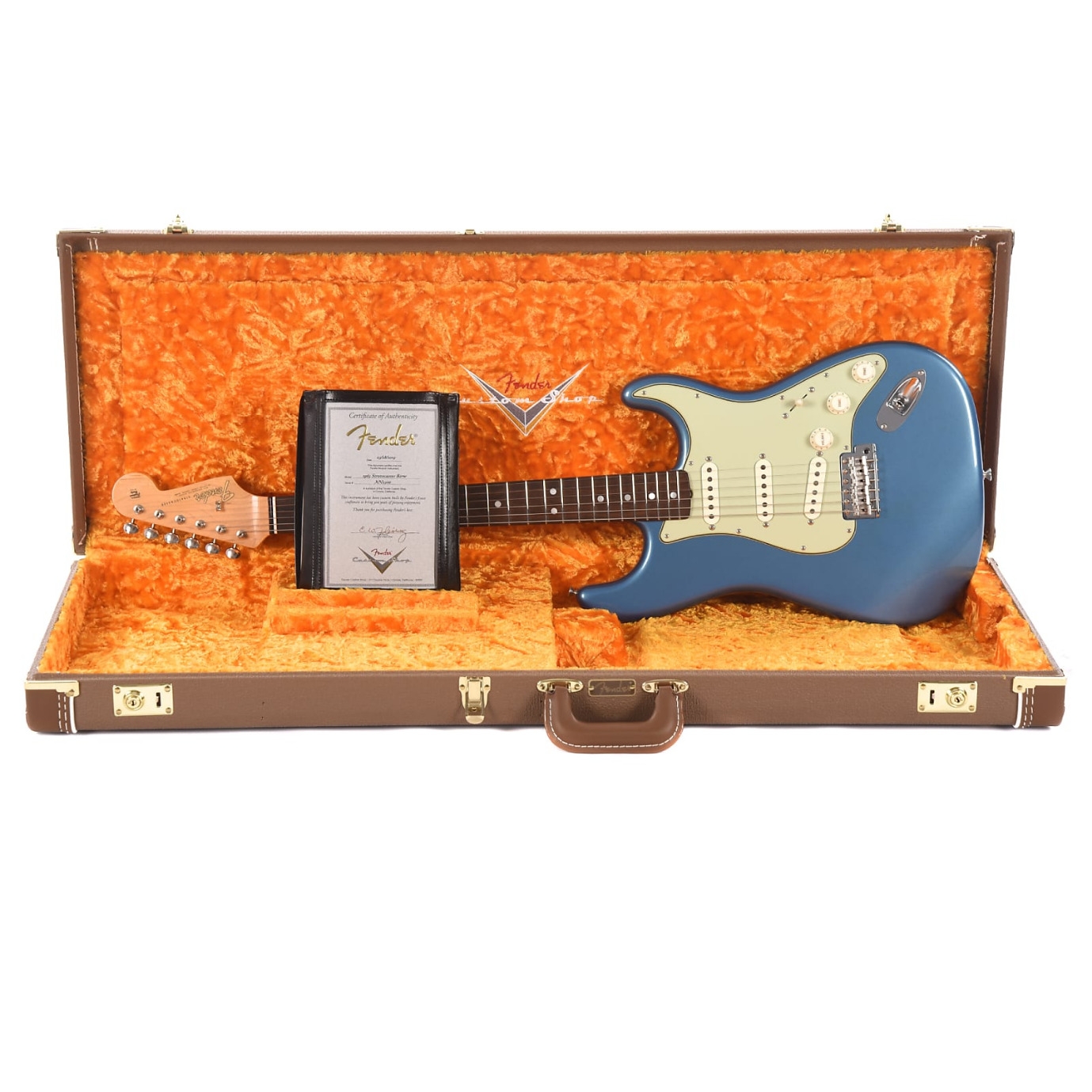 Fender Custom Shop 1963 Stratocaster NOS Lake Placid Blue Brazilian Rosewood Fingerboard Master Built by Chris Fleming