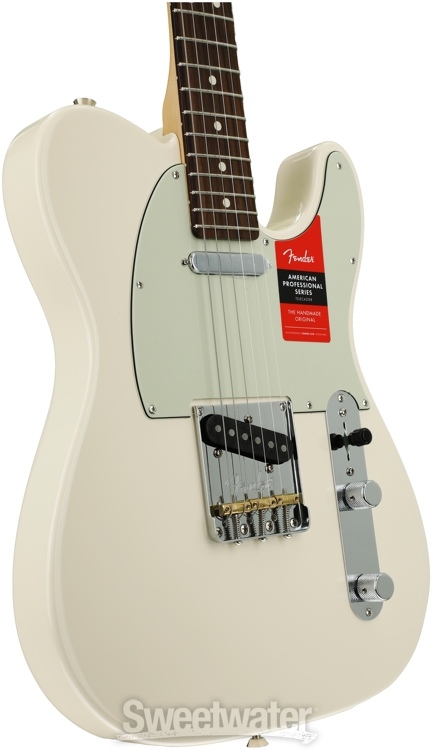 Fender American Professional Telecaster - Olympic White with Rosewood Fingerboard
