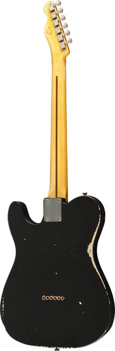 Fender Custom Shop Dennis Gaulszka Masterbuilt 1951 Nocaster Light Relic Electric Guitar Faded Black