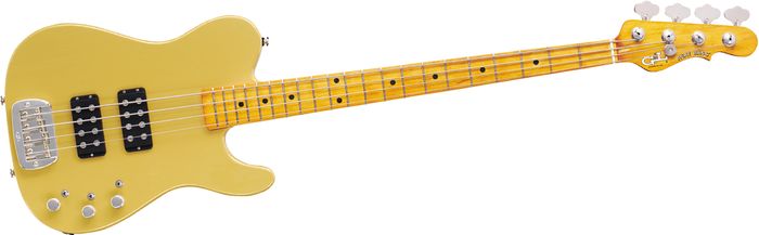 G&L ASAT Electric Bass Guitar Butterscotch Blonde