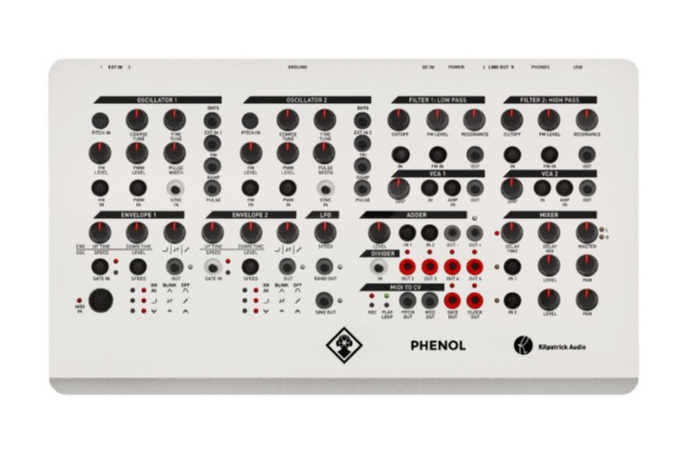 Kilpatrick Audio Phenol Patchable Analog Synthesizer