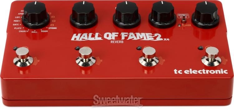 TC Electronic Hall Of Fame 2 x4 Reverb Pedal