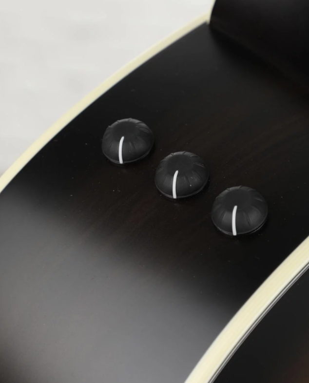 Taylor Limited-edition GPe-LTDEb Grand Pacific Acoustic-electric - Transparent Black with Special Ebony Fingerboard