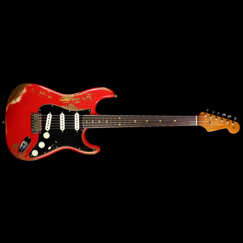 Fender Custom Shop 60s Roasted Mahogany Stratocaster Electric Guitar - Dakota Red