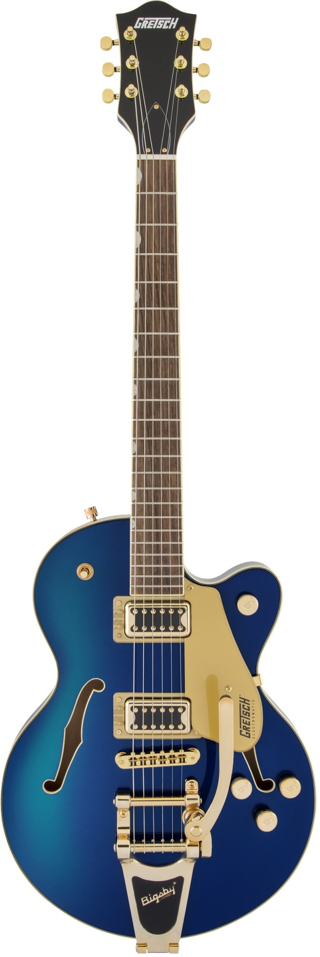Gretsch G5655TG ELECTROMATIC CENTER BLOCK JR. SINGLE-CUT WITH BIGSBY , AZURE METALLIC
