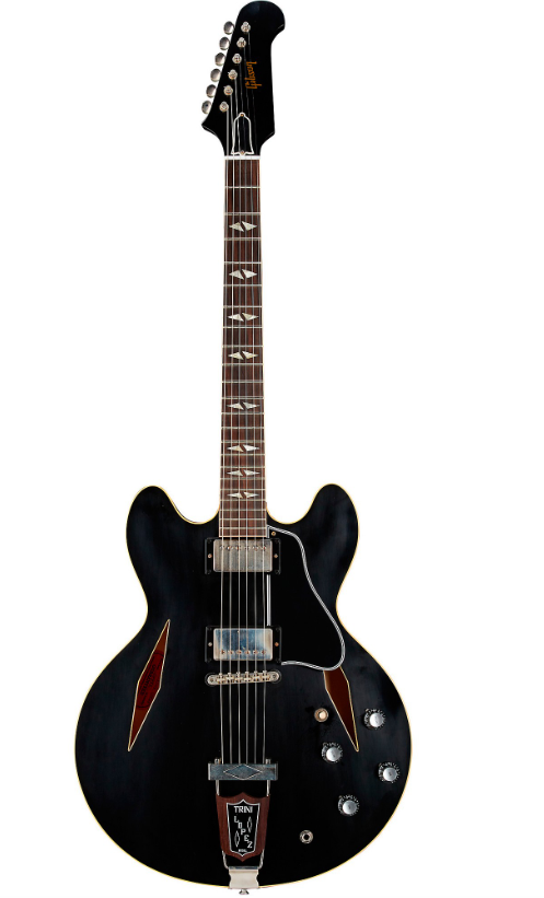 Gibson Custom 1964 Trini Lopez Standard Reissue Ultra-Light Aged Semi-Hollow Ebony