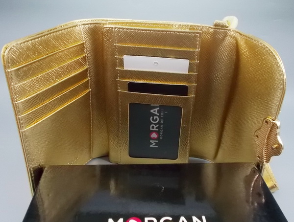 กระเป่าสตางค์ MORGAN ทอง ใหม่ แท้