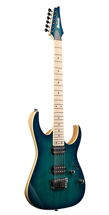 Ibanez RG652AHMFX Prestige RG Series 6-String Electric Guitar - Nebula Green Burst