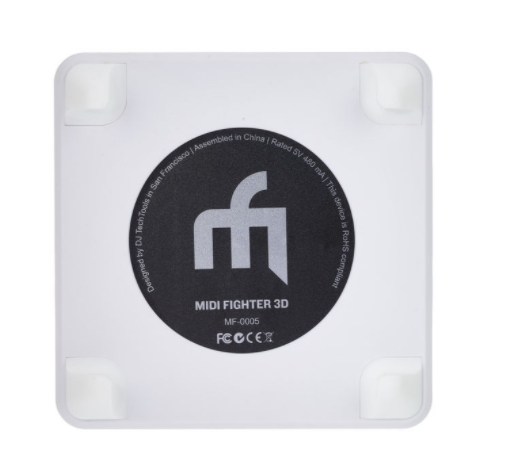 DJ Techtools Midi Fighter 3D limited white