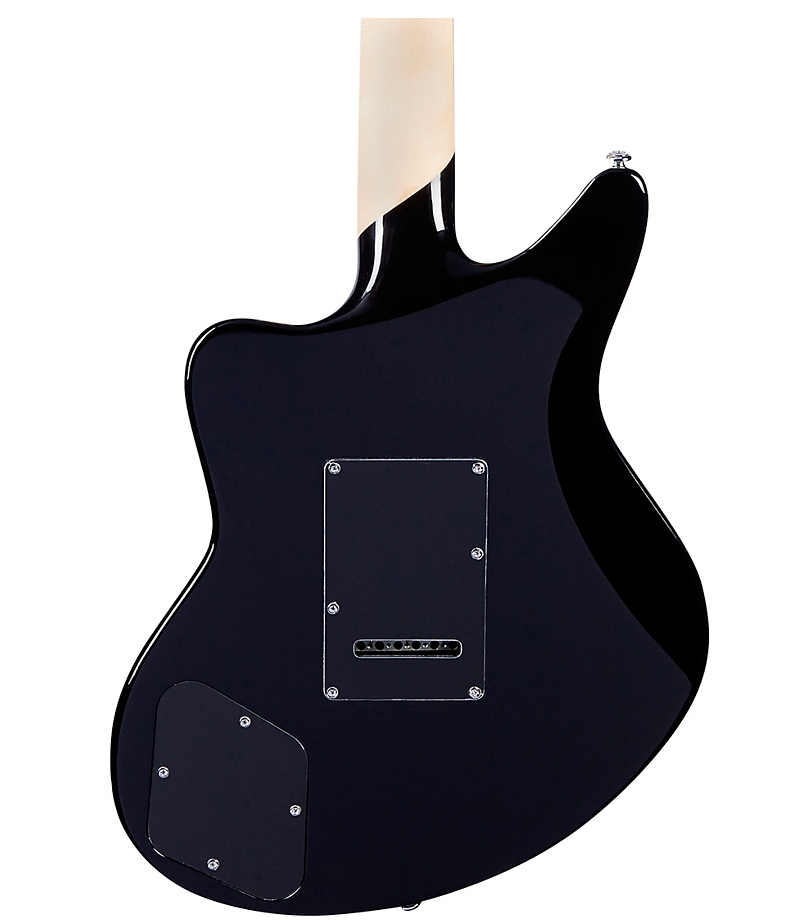DAngelico Premier Series Bedford Electric Guitar with Duncan Designed Pickups and Tremolo Tailpiece Black