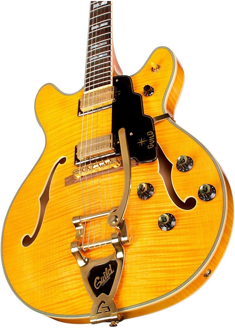 Guild Starfire VI Semi-Hollowbody Electric Guitar - Blonde