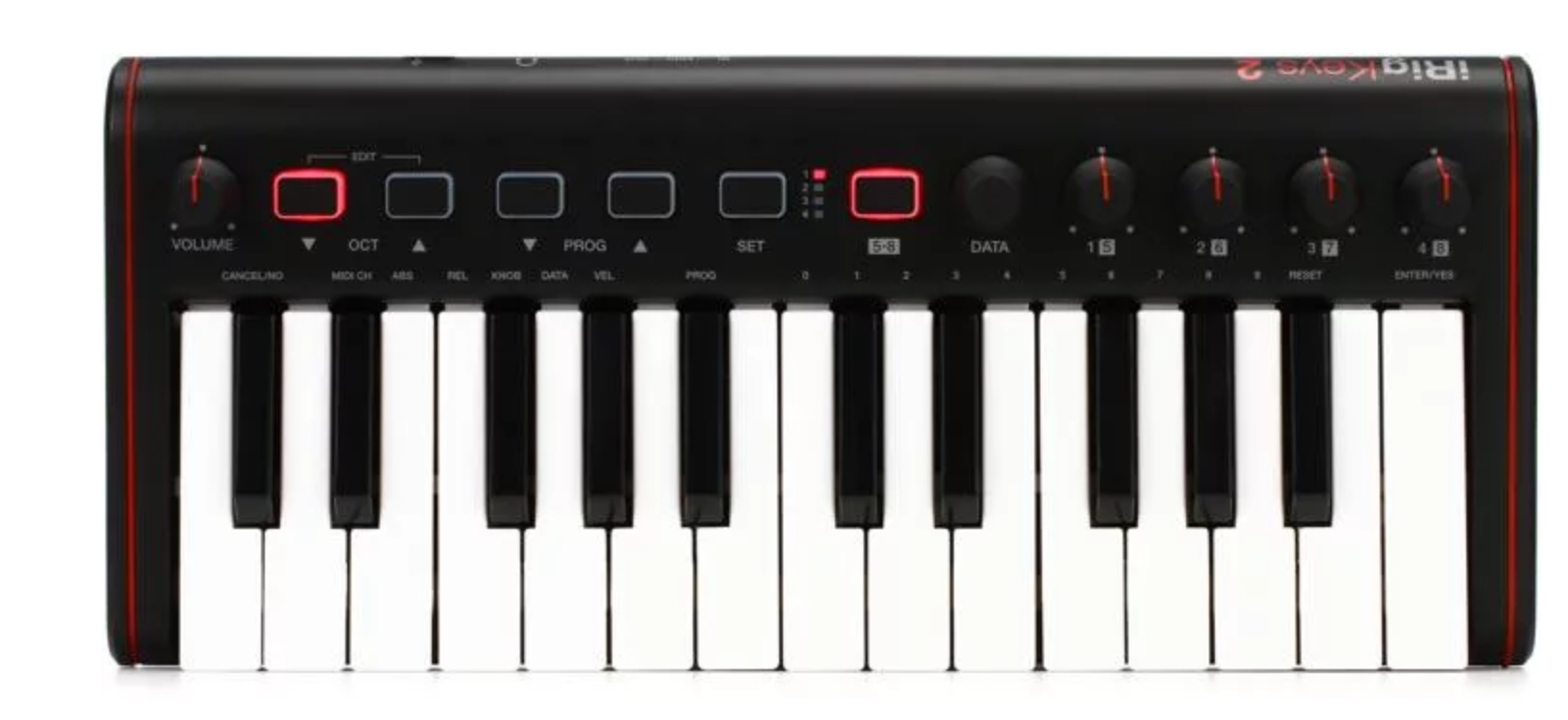 IK Multimedia iRig Keys 2 25-key Controller for iOS, Android, and Mac/PC