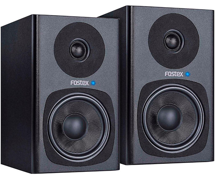 Fostex PM0.4D 4 inches Powered Studio Monitor (Pair) Black