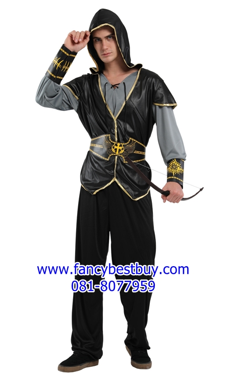 ชุดแฟนซีผู้ชาย จาก Hunger Games ขนาดฟรีไซด์