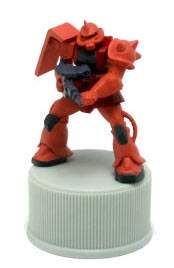 Zaku II Commander : Gundam Diet Pepsi Bottle Cap Figure Collection (แท้)