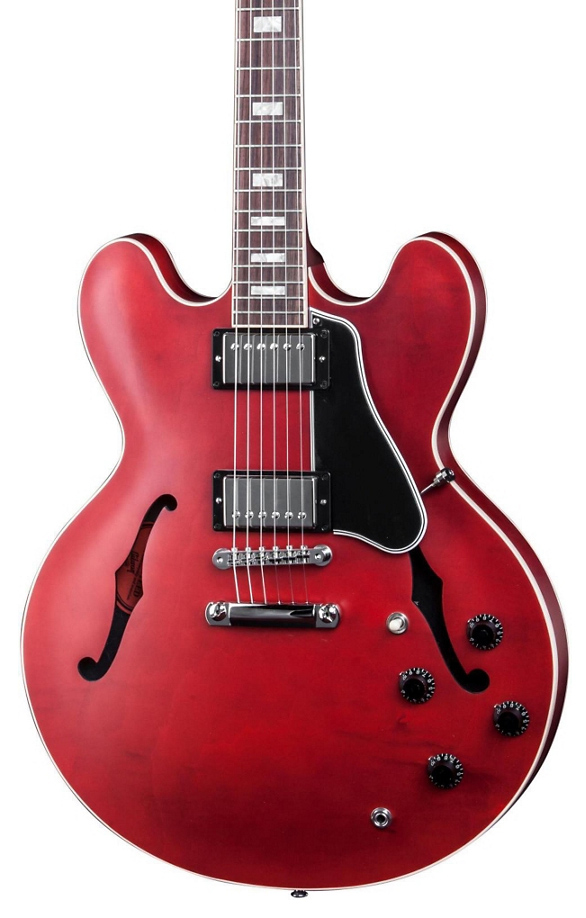 Gibson 2015 ES-335 Satin Semi-Hollow Electric Guitar Faded Cherry